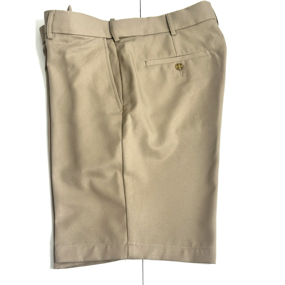 PGA Tour Men's Golf Bermuda Lightweight Shorts Tan/Beige Size 34 - Picture 5 of 16